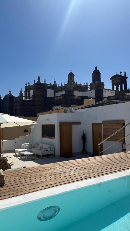 C-10 Vegueta Apartment - Private Rooftop Pool Las Palmas de Gran Canaria Dış mekan fotoğraf