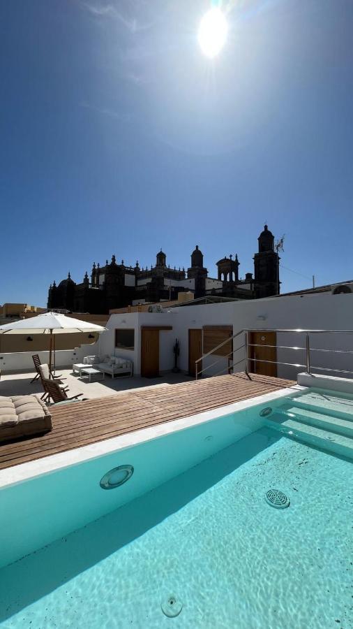 C-10 Vegueta Apartment - Private Rooftop Pool Las Palmas de Gran Canaria Dış mekan fotoğraf